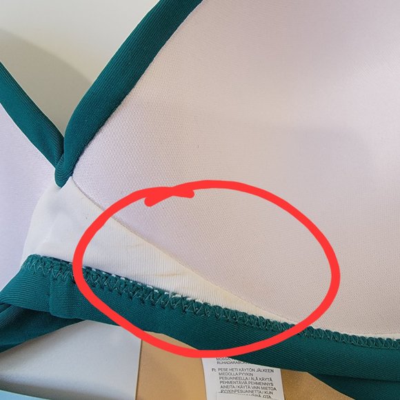 CUPSHE Women's Leafy Wrap Tie Bikini Set Halter Back Bow Low Waisted size XL NEW - Picture 10 of 15